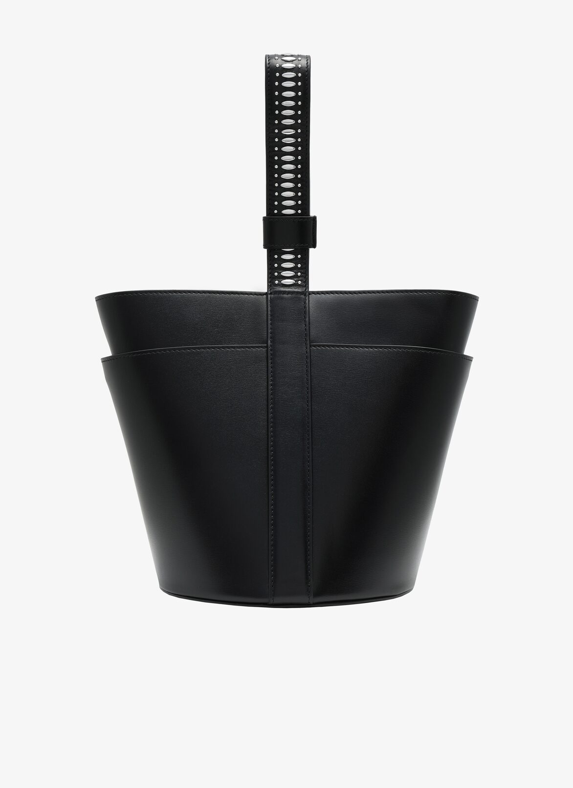 CLOSED BAG PM C.LUX CLOU ELLIPSE STRAP BLACK ALAÏA BLACK  CLOSED BAG PM C.LUX CLOU ELLIPSE STRAP BLACK